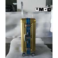 China Manufacturer ODM Full Aluminum Luggage With Silent Casters And TSA Combination Lock